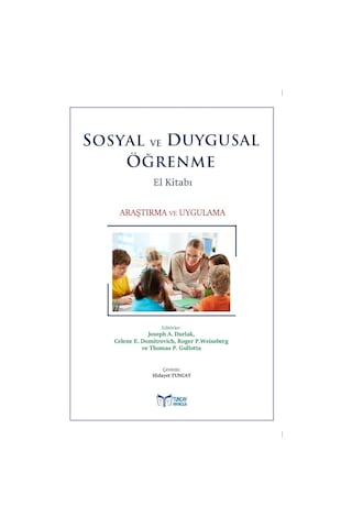 Sosyal ve Duygusal Öğrenme (Sdö) El Kitabı