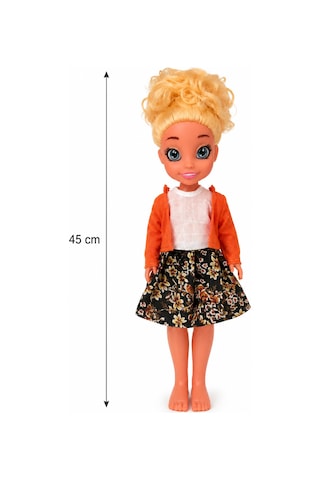 Laura Cool Girl 45 Cm Sesli Ve Şarkı Söyleyen Oyuncak Bebek