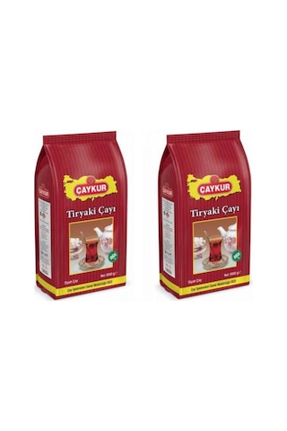 Çaykur Tiryaki Siyah Dökme Çay 2 x 5 KG