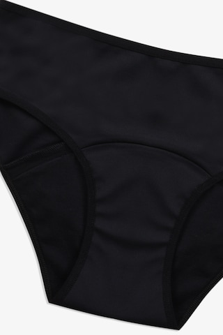 2 Adet Siyah Yıkanabilir Regl Peroid Destek Külodu 5300-a2 Siyah