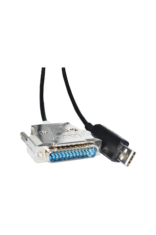 Usb Erkek-db25 Erkek 25 Pimli Rs232 Seri Kablo 1.8 Metre Roland Gravür Makinesi Pc'ye