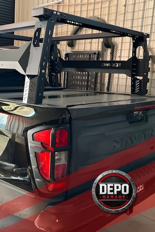Mitsubishi L200 Tam Uyumlu Lazer Kesim Işıklandırmalı Çadır Rollbar