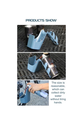 Monyee Motosiklet Bisiklet Zincir Temizleme Aleti: Yağlı Kirlik Saklama Kutusu Ve Zincir Fırçası İle Spreyi Engelleme