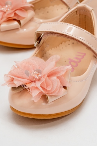 Mnpc Kız Çocuk Pudra Fashion Babet 25y1b10052173 Pudra