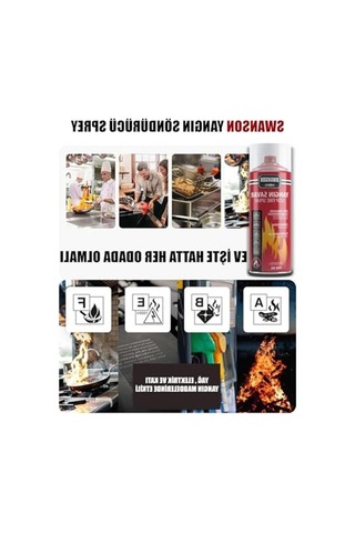 Yangın Söndürücü Sprey, 500ml, Ev Ve Ofis Kullanımı