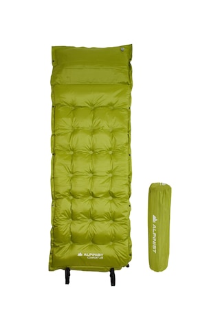 Alpinist Comfort Air Şişme Mat Green Yeşil