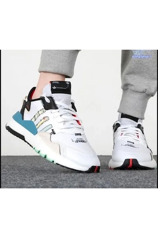 Adidas Adidas Nite Jogger Erkek Sneaker Ayakkabı Erkek Beyaz