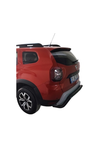 DACIA DUSTER SİYAH ARKA TAMPON KORUMA TÜM MODELLERLE UYUMLU