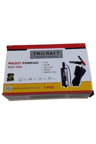 Profesyonel Mazot Pompası 12 V 01