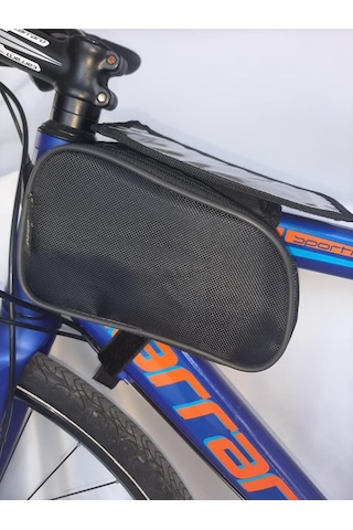 Bisiklet Kadro Üstü Heybe Çanta Dokunmatik 6 inç PROCYCLE Siyah