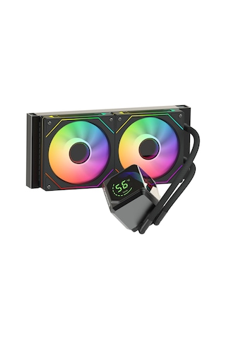 Gamebooster 240mm Sıght Pro 240b Gb-lcs-sp240b Argb Am5-1851p Sıvı Soğutmalı İşlemci Fanı