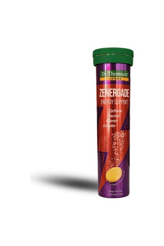 Dr. Thomson Jones Zenergade Energy Support 15 Efervesan Tablet - C, B1, B2, B3, B5, B6, B12, Biyotin, Folik Asit, Magnezyum, Çinko, Ginseng, Kafein Desteği