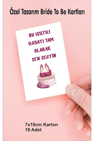 Bekarlıga Veda Bride To Be Kartları 18 Adet