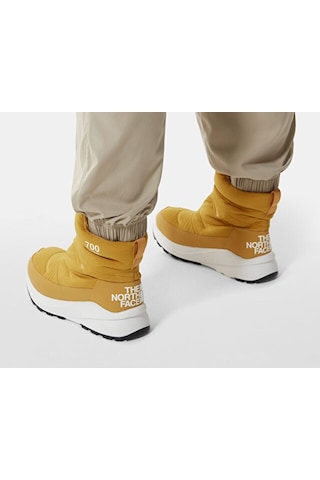 The North Face W Nptse İi Bootie Wp Kadın Kar Botu Nf0a5g2ı2by1 Sarı Sarı