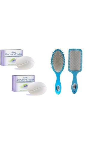 Dalan Derma Cream Nemlendirici Sabun 100gr X 2ad Saç Tarak Fırça