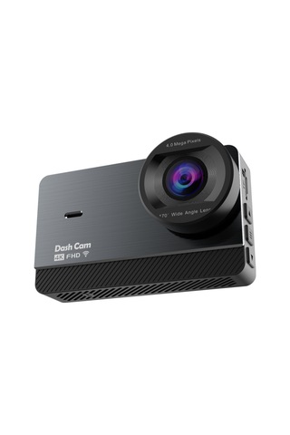 4k Wifi Araç Kamerası Ön 4k Arka 1080p Uygulama Kontrollü Park Kiti Hediye 7/24 Kayıt