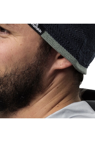 Jack Wolfskın Jack Wolfskin Brand Beanie Unisex Mavi Bere 1010 Lacivert