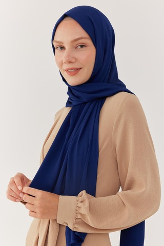 Mirsoy Scarf Yoryo Şal - Lacivert Lacivert