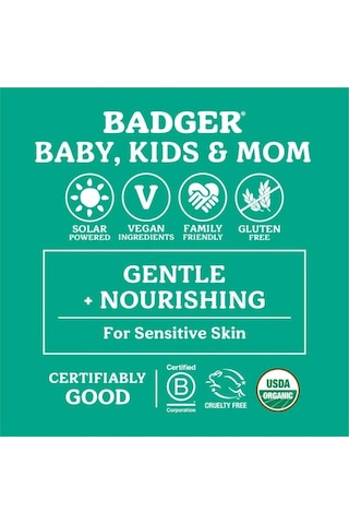 Badger Bebek Yağı 118 ML + Sirenol Organik Pişik Kremi 87 ML + Bebek Şampuanı 400 ML