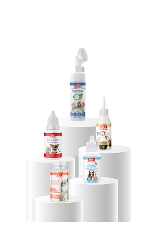 Purecanpati Kedi Bakım Seti Pati Göz Kulak Ağız Bakım Temizleyici