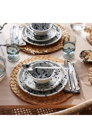 Ikea Silversida Yemek Takımı 24 Parça Çok Renkli