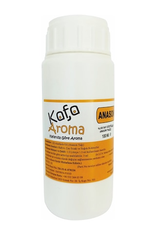 Kafa Aroma Saf Anason Yağı 100 ML Kafa Aroma Saf Anason Yağı 100 ML