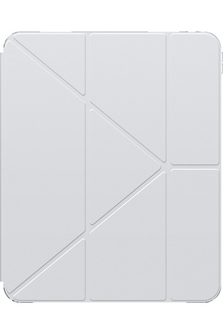 Apple Uyumlu iPad Pro 11 2024 Amazingthing Minimal Serisi Katlanabilir Standlı Kılıf Gri Kapaklı Kılıf