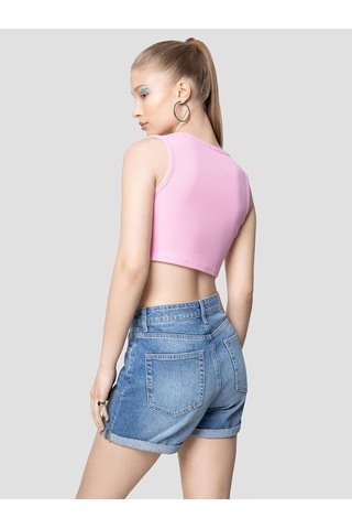 LOFT Crop Kadın Atlet Lf2031991 Q1.v1 Pembe