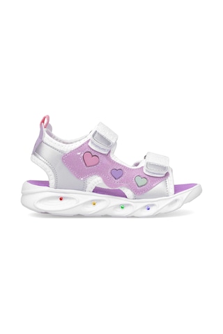 Kinetix 102005896 5m Asran P 5fx Kız Çocuk Düz Sandalet Gümüş Gümüş