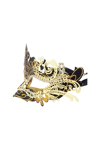 Okyanus Venedik Maskesi Siyah Altın , Maskeli Balo Ve Kostüm İçin, Diğer