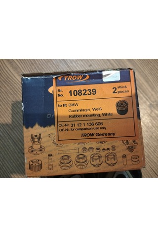 E32 E34 Üst Salıncak Burcu Takımı Beyaz Trow