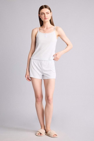 Defacto Regular Fit Askılı 2li Pijama Takımı I1171ax26smer98 Ekru-er98