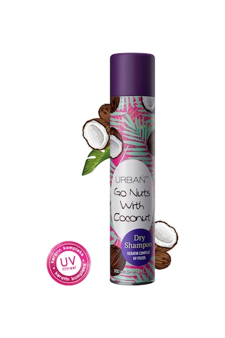 Hindistan Cevizi Kokulu Hacimlendirici Kuru Şampuan Seti 2x200ml- Vegan - Uv Korumalı
