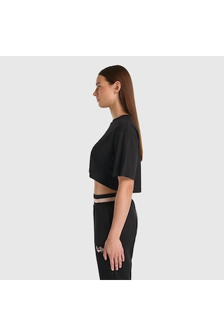 New Balance Nb Lifestyle Women Tshirt Kadın Siyah T-shirt - Wnt3509