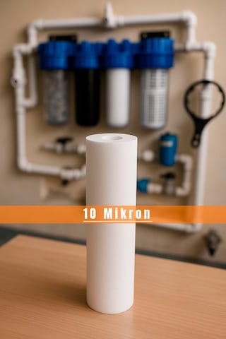 WaterGold Su Arıtma Cihazı 10″(inç) 10 Mikron Sediment Filtre
