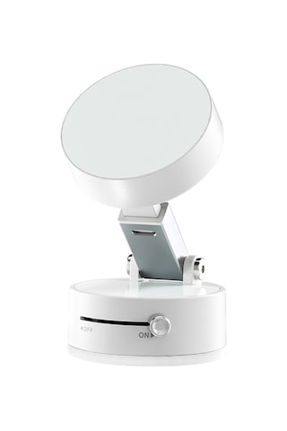 Noktaks - Telefon Tutucu A2 Vakum Özellikli 360 Derece Dönebilen Magnetik Telefon Tutucu - Beyaz T36402