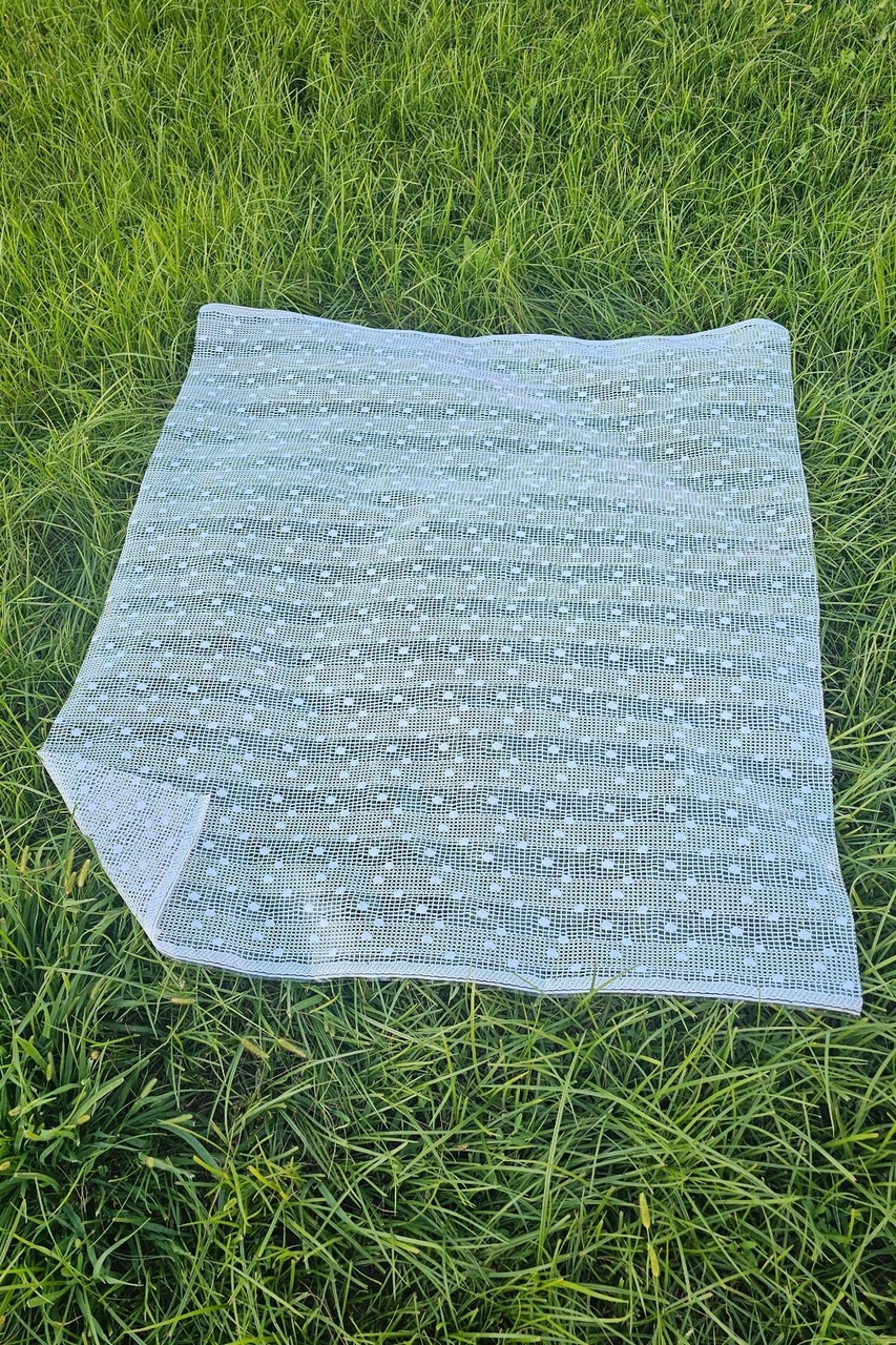 Rona Home Hasır Pvc Deliksiz Şeffaf Kaplama Muşamba Masa Örtüsü Beyaz Kolay Silinebilir Su Geçirmez Sofra Bezi Beyaz