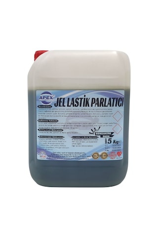Oto Araç Lastik Parlatıcı Jel 5kg Parlak Ve Islak Görünüm