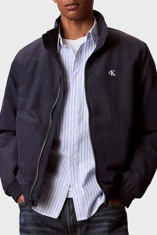 Calvin Klein Su Geçirmez Logolu Regular Fit Mont Lv04rg500gcef Erkek Mont Lv04rg500g Cef Lacivert