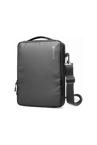 Tomtoc Su Geçirmez Siyah Laptop Notebook Omuz Çantası
