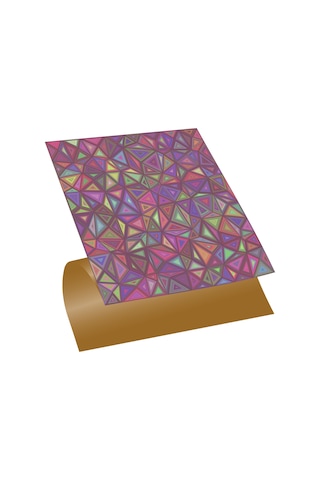 Tink KENDİNDEN YAPIŞKANLI GEOMETRİK KUŞAK DESENLİ PVC KARO 30X30 CM