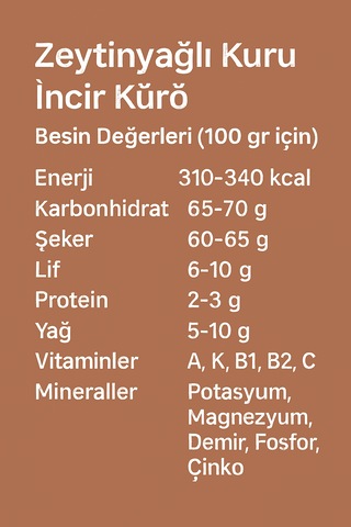 Zeytinyağlı Kuru İncir Kürü 650 Gr 650 G