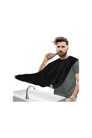 Sakal Saç Traş Önlük Lavabo Tıkama Önleyici Banyo Ayna Vantuz Yapışan Asorti