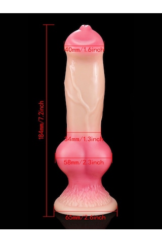 River World Köpek Dildo Orta Boy