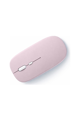 Sessiz Kablosuz Mouse Bluetooth Usb Dongle Destekli Şarjlı Ofis Ve Ev Kullanımı İçin İdeal 13742