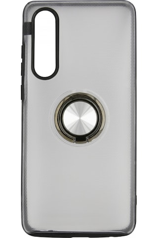 Nettech Huawei P30 Uyumlu Armour Yüzüklü Seri Arka Koruma Kılıf