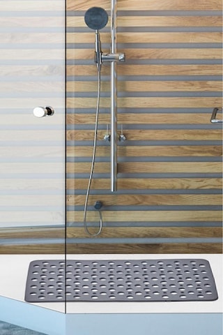 Kaydırmaz Duşakabin Banyo Ve Duş Paspası 66 Adet Vantuzla Yapışır 33 X 66 Cm Gri