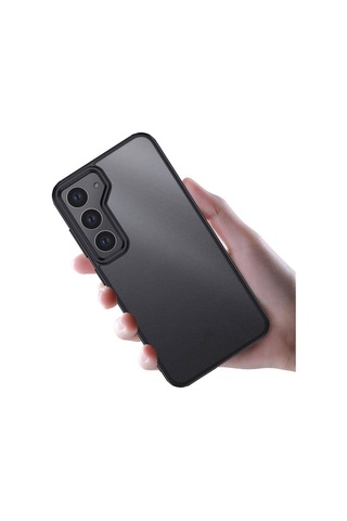 Zore Galaxy Uyumlu S24 Plus Kılıf Volks Kapak - Siyah Siyah