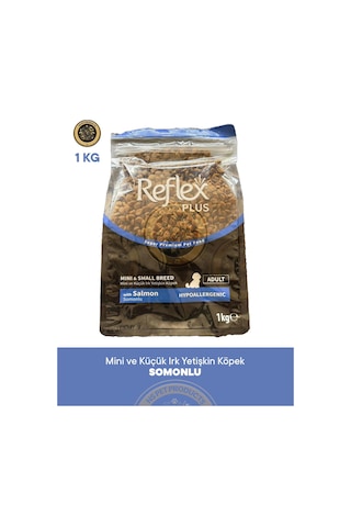Reflex Plus Somonlu Mini Ve Küçük Irk Yetişkin Köpek Maması 1kg