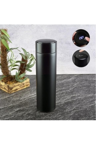 Tohana Led Dereceli Termos Matara 500Ml Siyah Thn-75251
